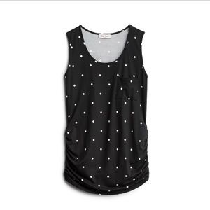 Nuela maternity one pocket knit tank